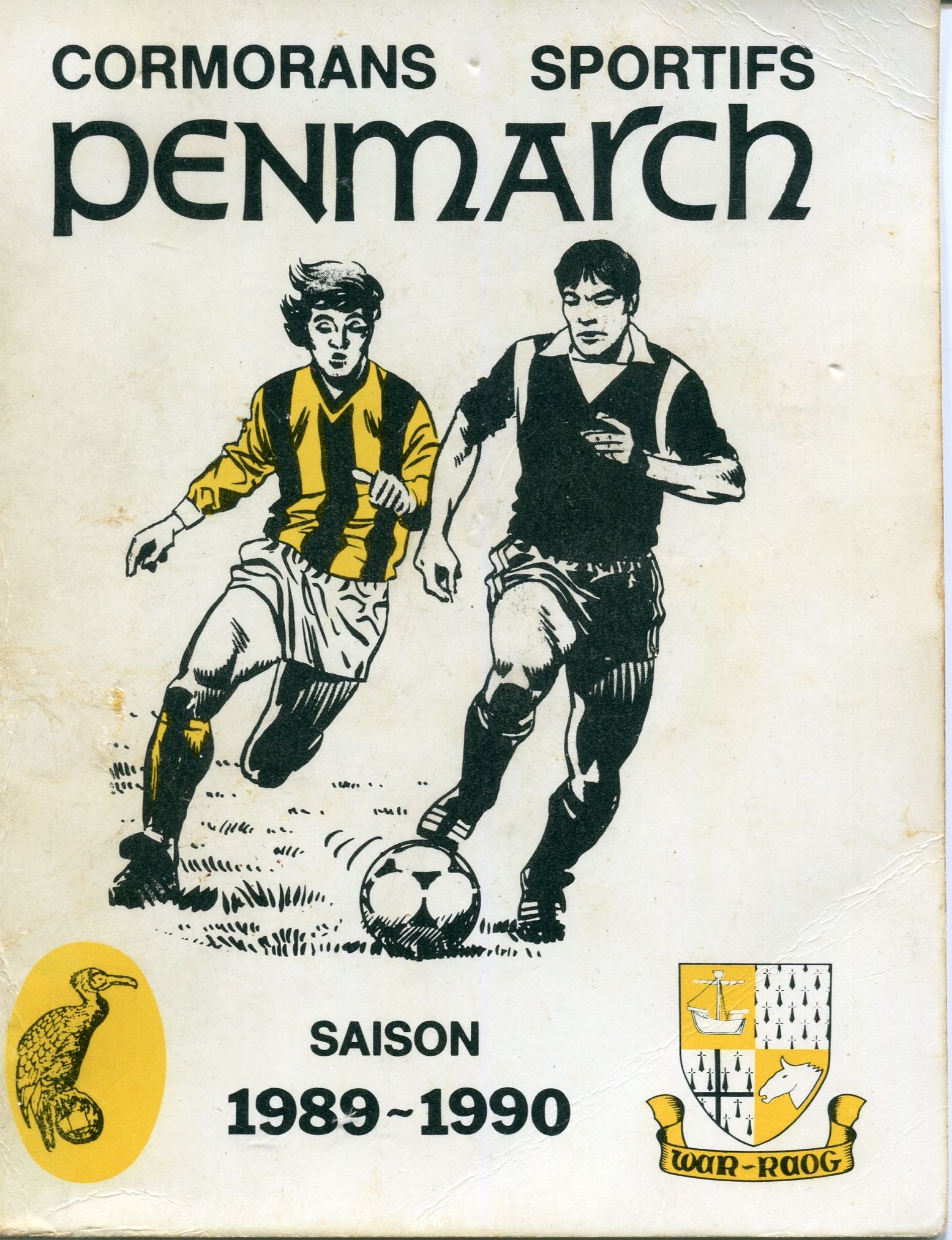  Le classeur de Yves Gourlaouen - saison 89-90